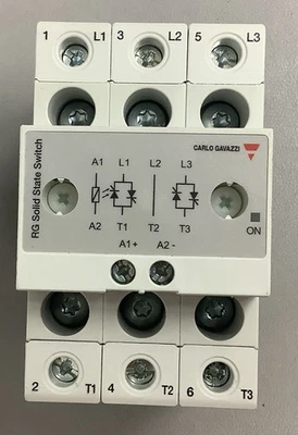 Carlo Gavazzi Solid State Relay RGC2A60D25KKE (b669) - Image 1 of 4