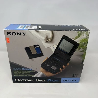 Nuevo En Caja Reproductor de Libros Electrónico Sony DD-1EX De Colección SIN PROBAR Foto 1 de 4