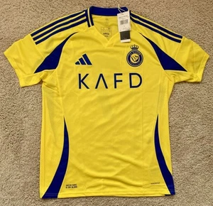 Adidas Al Nassr FC 2024/25  Authentic Ronaldo Home Jersey (L) JP0459 - Picture 1 of 3