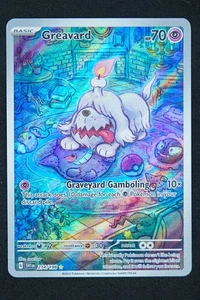 2023 Pokemon Greavard 214/198 SV01: Scarlet & Violet Base Set Holo Hund - Bild 1 von 4