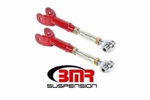 Brazos de arrastre superiores BMR con accesorio en el automóvil Extremos de varilla - rojo para Camaro 16-17 6ta generación - Imagen 1 de 2