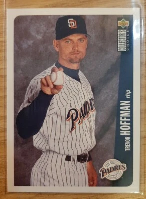 1996 COLLECTOR'S CHOICE TREVOR HOFFMAN #296 SAN DIEGO PADRES - Image 1 of 2