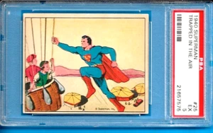 1940 R145 Superman #25 Trapped in the Air Psa 5 - Picture 1 of 2