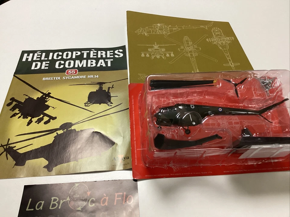 Altaya 1:72 Hélicoptères De Combat Bristol Sycamore Hr.14 Et Fascicule N55 - Photo 1/1