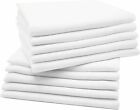 12 Pack Muslin Squares 100% Cotton Baby Soft Swaddle Cloths Nappy Bibs 50x50 cm