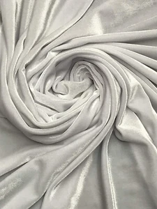 60” Wide Stretch Velvet Fabric – Perfect for Dresses, Costumes & Décor - Picture 1 of 1