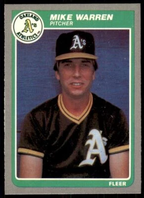 1985 Fleer Mike Warren 102 Baseball Cards #435 - Image 1 of 2