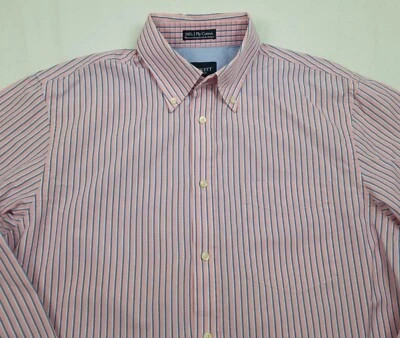-.. Hackett mens shirt cotton size L EXCL - Image 1 of 4