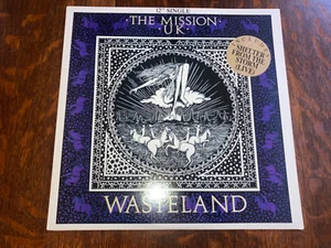 THE MISSION UK "Wasteland" US 1987 12" Promo Mercury  NM - Sisters of Mercy - Picture 1 of 6
