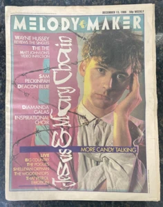 Melody Maker Dec 13 1986 Jesus & Mary Chain The The Deacon Blue/Diamanda Galas - Picture 1 of 1