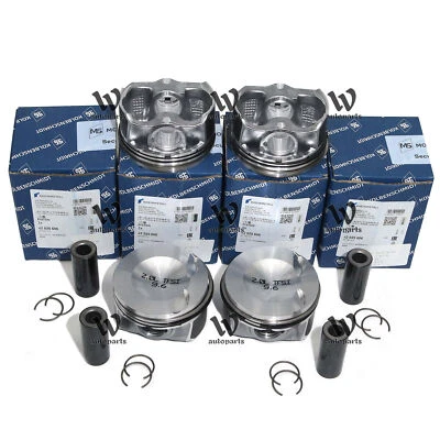 4x übergroße +0.5 Kolbenringe Φ83mm Φ23mm Für VW GTI Audi A4 A5 A6 Q5 2.0 TFSI - Bild 1 von 4