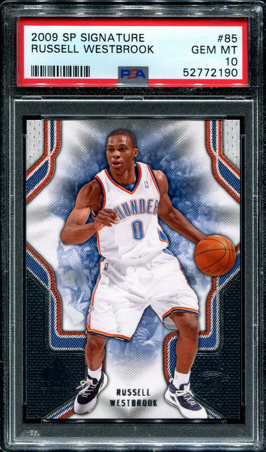 10月末まで特価） Russell Westbrook 2009 AUTO