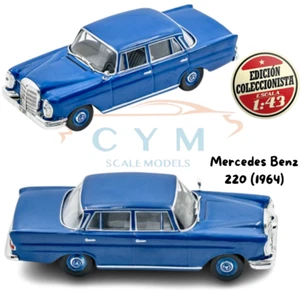 Coche Mercedes-Benz 220 S / 1964 / Autos Inolvidables (Escala 1/43) 220S, Ixo - Imagen 1 de 8