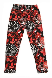 Girls' Buttery Soft Comfort Stretch Printed Leggings  Small to Large(4T-10/12) - Picture 1 of 22