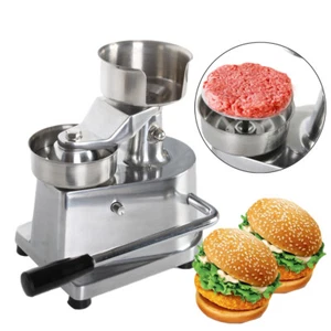 Commercial Hamburger Patty Maker Molding Press Non-Stick Pounder Beef Burger DE - Picture 1 of 14