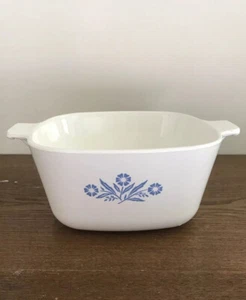 Corning ware Vintage Blue Cornflower Pan  P- 1 3/4 Casserole Dish 7 Cup - Picture 1 of 11