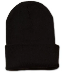 TOP HEADWEAR Long Cuff Knit Beanie Cap - Picture 1 of 24