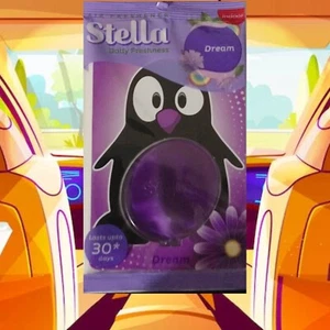 Stella Daily Freshness Concentrate Perfume Car Air Purifier Odour Purple Dream - Picture 1 of 5