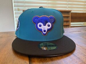 Hat Club Chicago Cubs Wrigley Field Copperhead New Era Fitted Hat 7 3/4 Gray UV