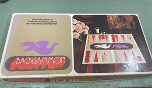 Vintage 1975 Backgammon Board Game, Complete - Picture 1 of 4