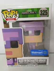 Funko Pop Minecraft Alex In Enchanted Armor 325 Vinyl Figure - Picture 1 of 8