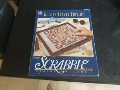 Deluxw Travel Scrabble by Milton Bradley - Image 1 of 3