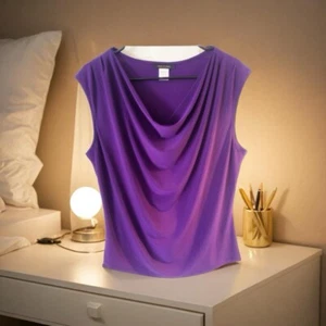 Blusa clásica de mujer Jennie & Marlis sin mangas con cuello redondo talla XL de segunda mano - Imagen 1 de 9