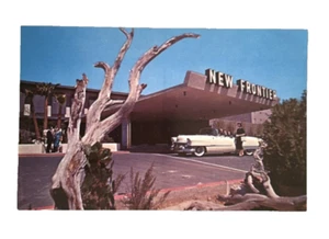 AK Las Vegas Nevada • New Frontier Hotel • Old Car Gäste - Bild 1 von 2