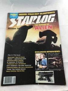 Starlog #26 Sep 1979 Alien Meteor Moon Landings Childhood's End 911 HR Giger - Foto 1 di 3