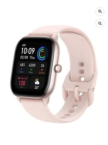 Amazfit GTS 4 Mini Smartwatch - Alexa Built-in, Flamingo Pink- NIB - Photo 1 sur 5