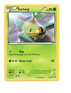 Pokemon Turtwig B&W Plasma Storm 1/135 NM - Picture 1 of 2