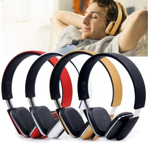 Stereo Bluetooth Headphones Headset Wireless/Wired Mode for PC/Cell Phones/TV - Picture 1 of 24