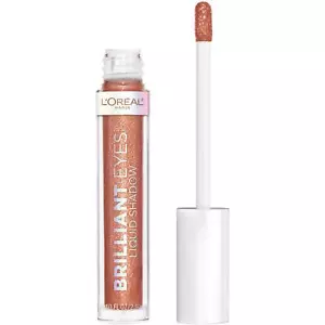 L'Oreal Paris maquillaje ojos brillantes sombra líquida brillante, luz bronce #455 - Imagen 1 de 8