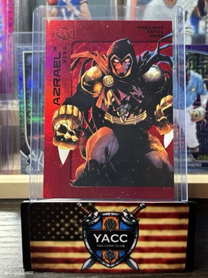 2025 SkyBox Metal Universe Batman #16 Azrael /100 Red PMG Precious Metal Gems - Image 1 of 2