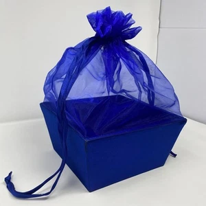 Seven Blue Gift Boxes In Opaque Bag Perfect For Any Holiday Made In China  - Picture 1 of 7