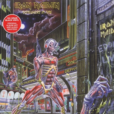 Iron Maiden - Somewhere In Time (Vinyl LP - 1986 - US - Reissue) - Bild 1 von 2