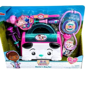 Disney Jr Doc McStuffins Pet Rescue Doctors Bag RARE 2018 Big Gift Set Toys 4+ - Bild 1 von 11