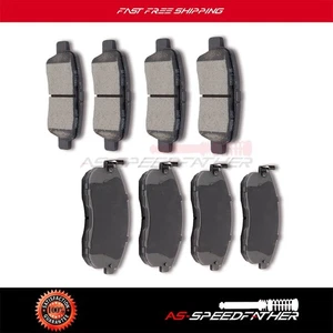 4x Front 4x Rear Ceramic Brake Pads Kit For  QX50 QX70 2016-2017 - Bild 1 von 10