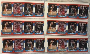 1996 gold ultra decade 24 cards! 6 uncut sheets of 4 cards each! Rare! - Picture 1 of 4