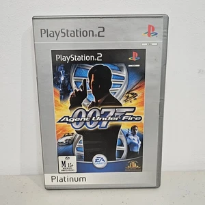 007 Agent Under Fire PS2 PlayStation 2 Game + Manual James Bond Spy - Picture 1 of 6