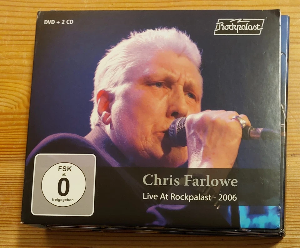 2 CD +DVD Rockpalast- Chris Farlowe - Live At Rockpalast 2006 - Bild 1 von 2