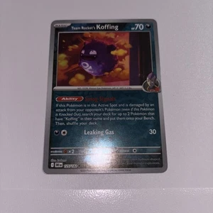 Team Rocket's Koffing 125/182 Reverse Holo Rare Destined Rivals Pokemon TCG - Picture 1 of 2