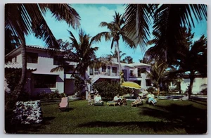 Colony Villas Apartments Hotelzimmer Miami Beach Florida Chrom Postkarte - Bild 1 von 3