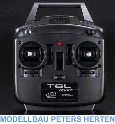 Futaba T6L Sport 2.4GHz T-FHSS + R3106GF - P-CB6L, Fernsteuerung, 6-Kanal - Bild 1 von 4
