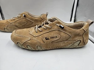 Dbeck Airwalker Women's US 7.5 39 Shoes Tan Comfort Casual Vent Hiking Walking - Picture 1 of 9