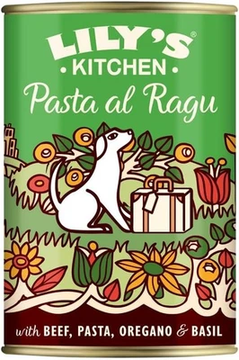 Lily's Kitchen Dog Nassdose Pasta al Ragu 6 x 400 g 400 g (6er Pack)  - Bild 1 von 4
