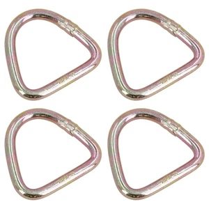 4 Pack Rounded Tie Down Lashing Eye Strap Anchor Ring Point Heavy Duty - Picture 1 of 8
