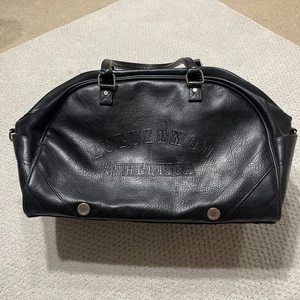 Bolso de Lona de Cuero Lululemon Athletica 17" X 12" De Colección Raro - Imagen 1 de 16