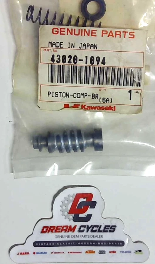 Kit de reconstrucción de cilindro maestro de freno trasero Kawasaki NOS GENUINO 06-24 KX450F y más Foto 1 de 1