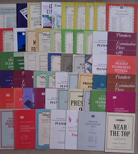 SHEET MUSIC & BOOKLETS FOR THE PIANO - GRADES 1 - 8. "E" - Picture 1 of 29